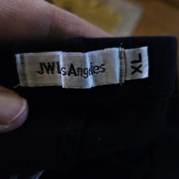 JW Los Angeles Johnny Was BLK Embroidered Leggings Size XL Hummingbird & Flowers - Picture 4 of 5